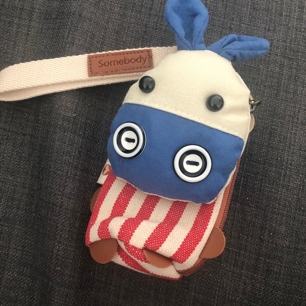 Cute patchwork key pouch/coin purse